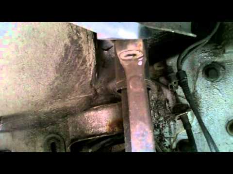 mercedes w202 c-class  how to replace drivers side upper control arm balljoint