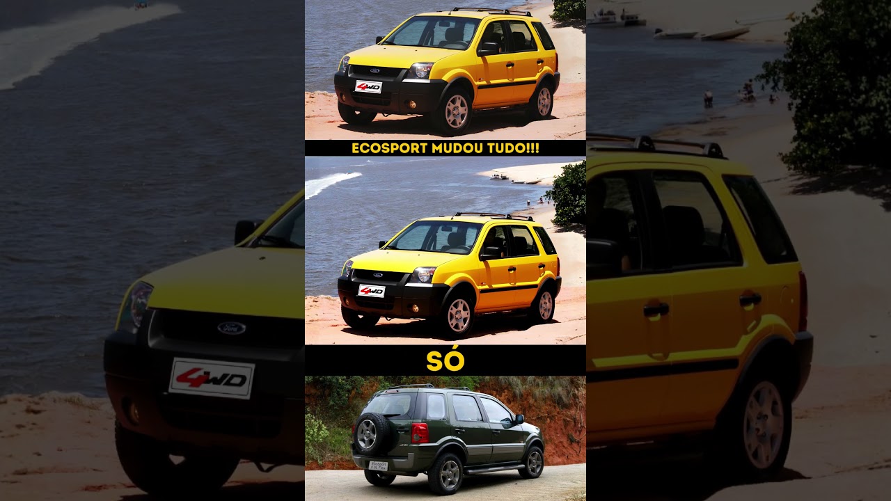 O carro que mudou todo um mercado global e preferiu sair do mesmo... #fordecosport