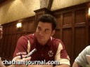 Boston College Ryan Purvis at 2008 ACC Football Kickoff