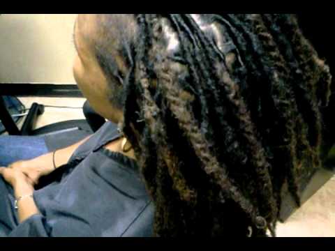 how to turn twist into dreads