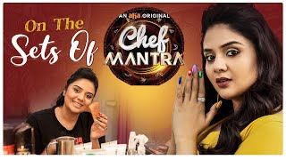 On The Sets Of Aha Chef Mantra || Sreemukhi