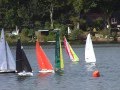 RC Sailboat Race - open class less one metre