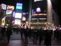 Video of late night traffic in shibuya