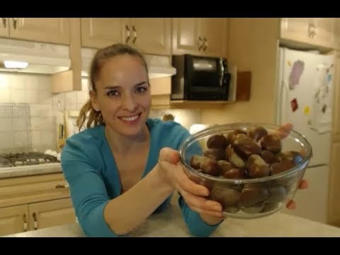 how to harvest chestnuts