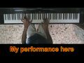 La primavera in anticipo (primavera anticipada) piano tutorial