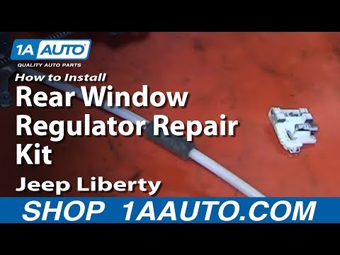 How To Install Rear Window Regulator Repair Kit 2002-06 Jeep Liberty