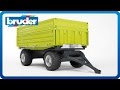Bruder Toys Fliegl Three Way Dumper with Removable Top #02203