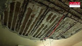 منازل آيلة للسقوط في مخيم برج البراجنة