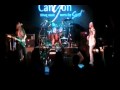 Marc Bonilla, Troy Luccketta and Travis Davis perform Hit  Run at the Canyon Club in Agoura Hills, California. ... Marc Bonilla Troy Luccketta Tesla Emerson Guitar Instrumental 