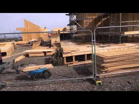 BBC Fake Haworth Bronte Parsonage build progress 10/4/2016 (To Walk Invisible)