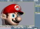 Modeling a Mario head in 3ds max.