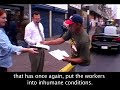 Sanitarios Maracay Demo for Factory Expropriation