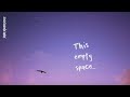 James Arthur - Empty Space (Lyrics)