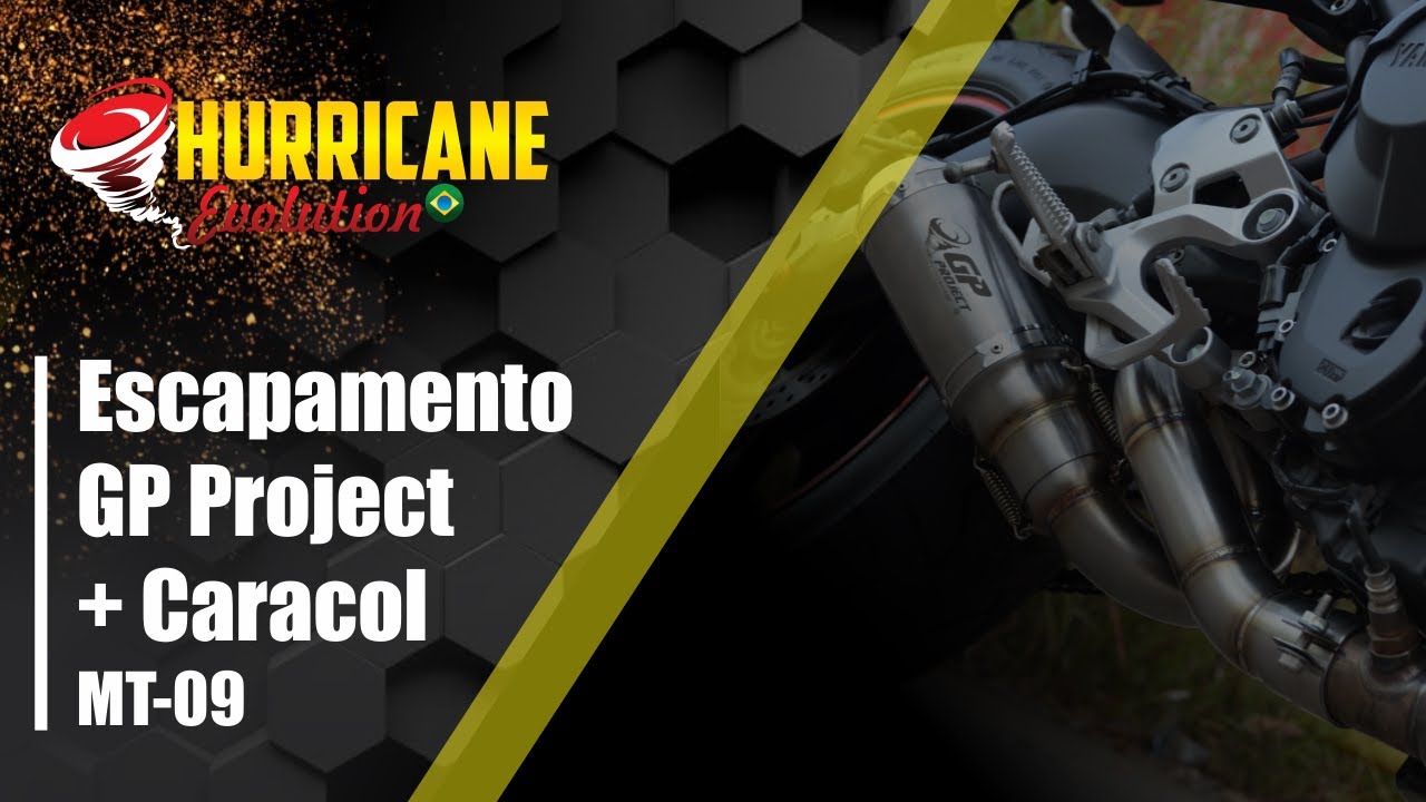 Capa do vídeo  Escapamento GP Project Full Yamaha MT 09 2014 a 2024