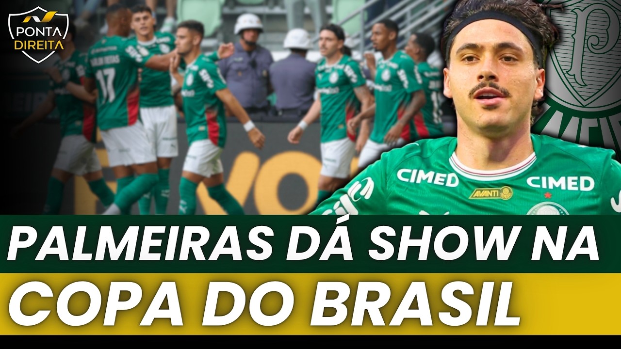 A Máquina Alviverde: Palmeiras está garantido nas quartas de final da Copa do Brasil?