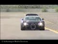 Bugatti Veyron in action