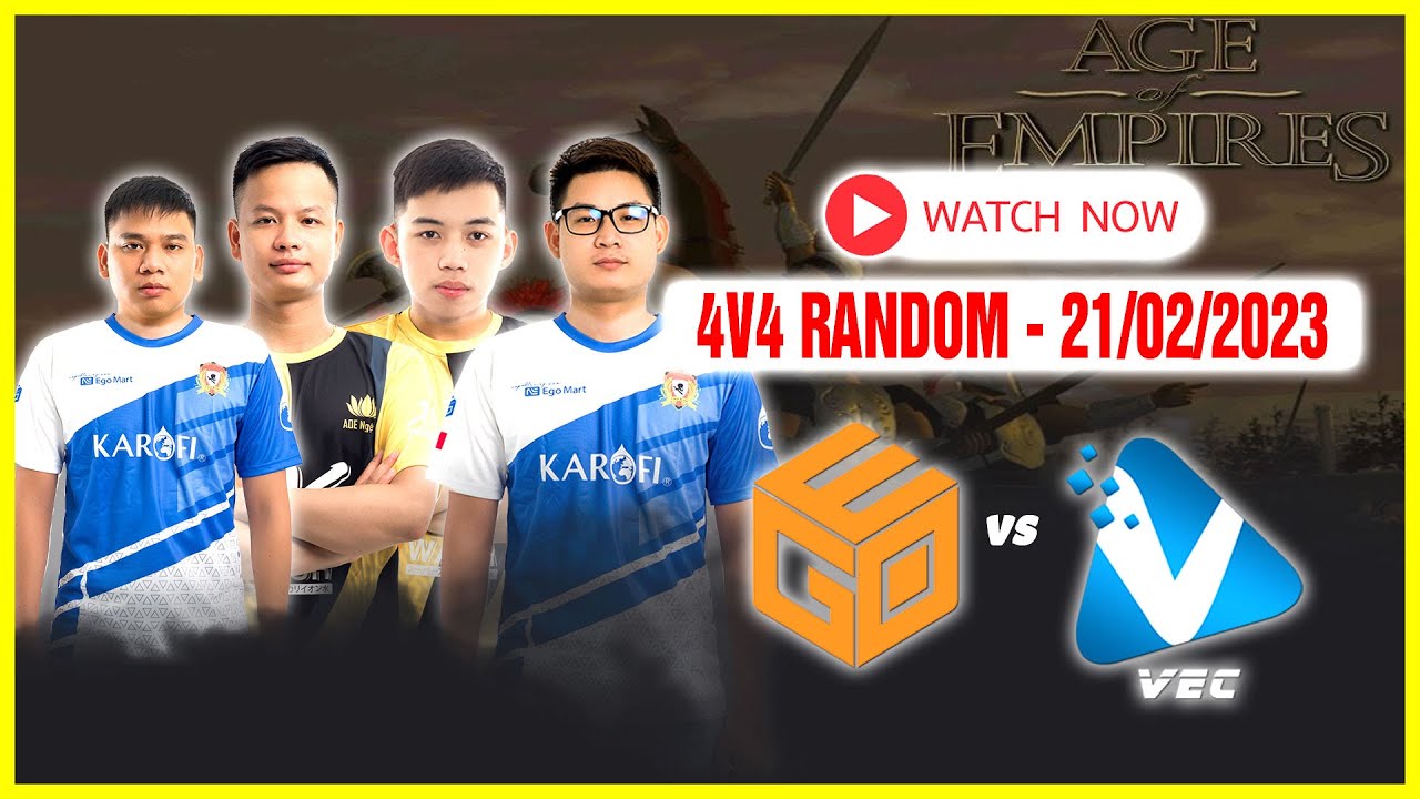 EGO vs VEC - 4v4 Random
