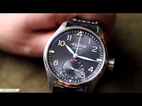 WORN&WOUND: ALPINA STARTIMER PILOT MANUFACTURE REVIEW