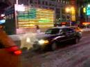Snow on Time Square