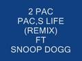 2 pac pac,s life (remix) ft snoop dogg & ti