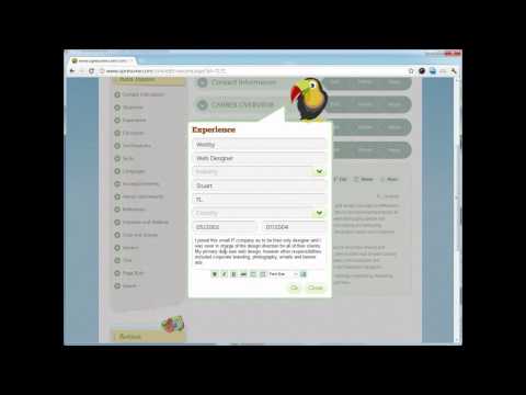 how to organize resume