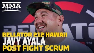 Bellator 212: Javy Ayala Says It's 'One of the Best Feelings' Knowing He Made Frank Mir 'Quit' by MMA Fighting