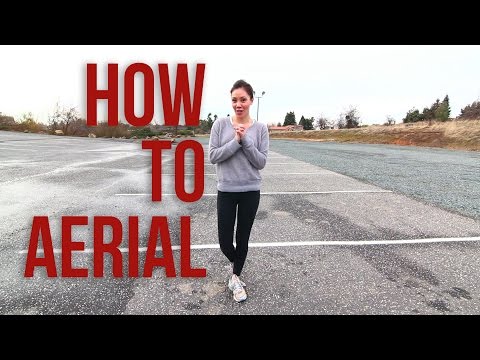 Aerial - How to do an Aerial | Cartwheel with No Hands | Monica Miyagi Details: This tutorial is taught be Monica Miyagi who is a professional Gymnastics coach at Miy...