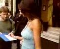 quand j'ai rencontrer teri hatcher � la sortie de son hotel juste avant d'aller au mariage d'eva & tony