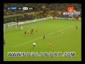 ملخص الشوط الاول الإنتر البرشا تعليق رؤوف خليف