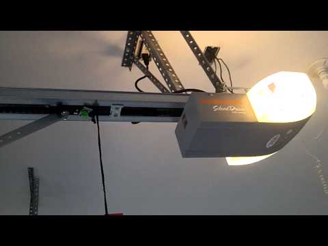 how to quiet a garage door opener