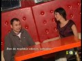 andy smith getting interviewed by zeynep i??l i??k, before his performance in ankara, 2006, for the music program 30 desibel broadcasted on kanal b, turkey.