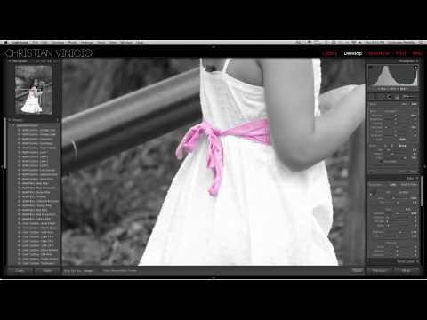 how to isolate color in lightroom