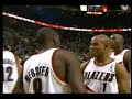 Brandon Roy took over the game 2007 Preseason Blazers
