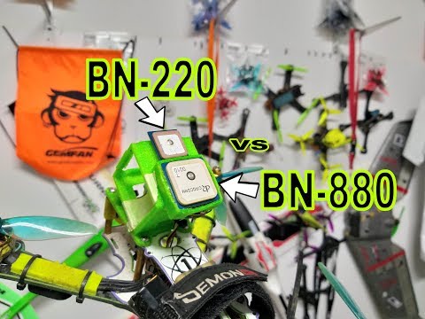 BN220 Vs BN880 - FLIGHT TEST COMPARISON