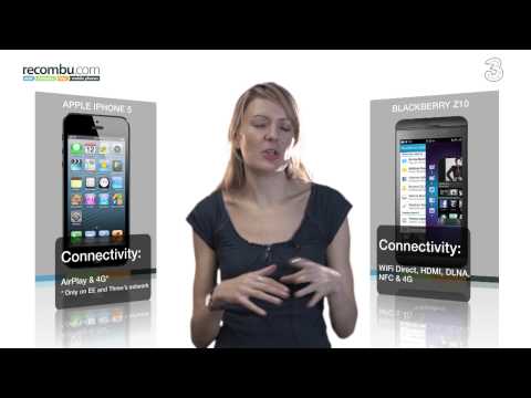 Apple iPhone 5 VS BlackBerry Z10