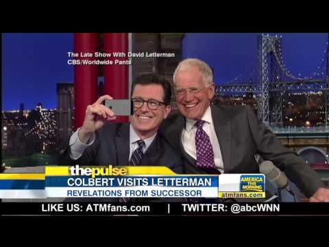 Stephen Colbert Almost Worked for David Letterman