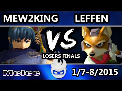 Paragon 2015 - Leffen (Fox) Vs. PL MVG EMP | Mew2King (Marth) SSBM Losers Finals - Melee