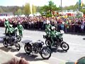Polizei Berlin auf Sternfahrt 2008 in Kulmbach Part 1