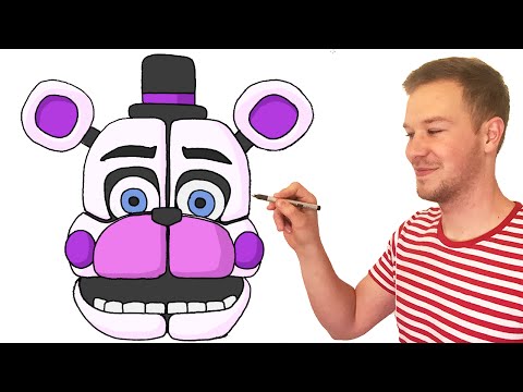 video-linktoworks-How to Draw Funtime Freddy from FNaF Sister Location - YouTube