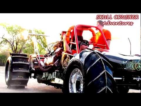 HEAD HUNTER RACING'S 2,000HP Blown HEMI POWERED Rail Mud Dragster