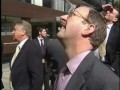 Spiderman Scales Llyods Bank - [BroadbandTV]