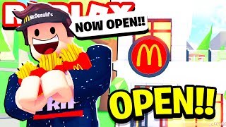 I Opened A Mcdonald S In Adopt Me New Shop House Update Roblox