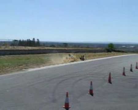 Track Day High-Side Crash 2nd March 2008