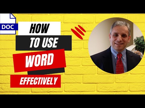 Word 2016 Tutorial: A Comprehensive Guide to Word for Anyone - 32 Modules