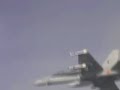 Pruebas de lanzamiento de un AIM9 desde un f18