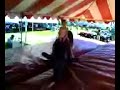 bull riding little girl