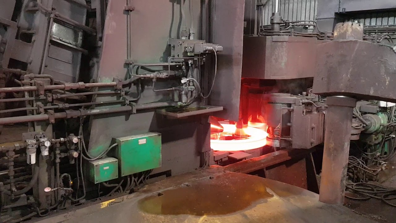 SMS THYSSEN WAGNER MODEL RAW 125/100-3000/600 RING ROLLING MACHINE