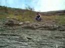 Fanny climbing