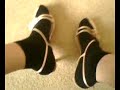Black Ankle Socks and Pink Heels