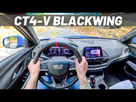 2024 Cadillac CT4-V Blackwing | POV TEST DRIVE